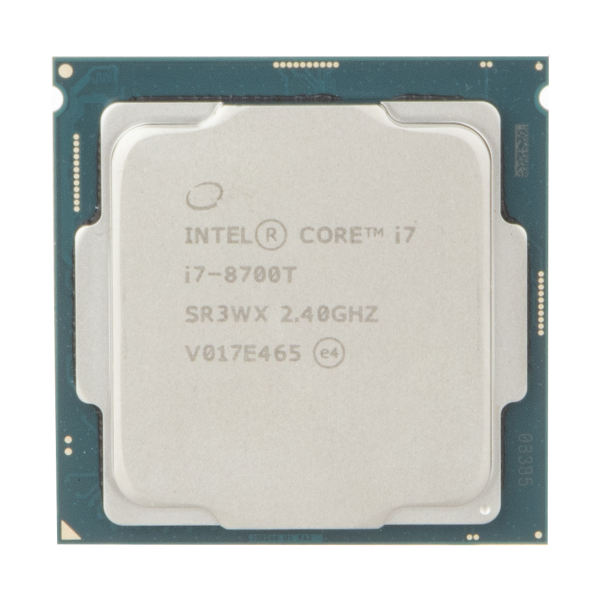 پردازنده مرکزی اینتل سری Coffee Lake مدل Core i7-8700T پردازنده مرکزی اینتل سری Coffee Lake مدل Core i7-8700T