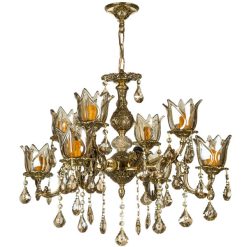 لوستر 12 شعله چشمه نور کد CA2143/4 8-BO