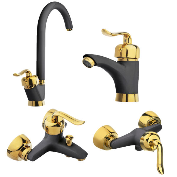 ست شیرآلات فراست پویا مدل قاصدک کد 02-BG ست شیرآلات فراست پویا مدل قاصدک کد 02-BG