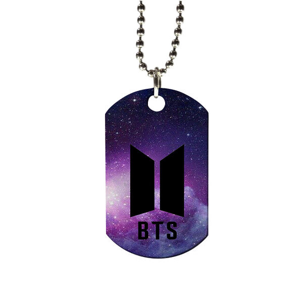 گردنبند طرح بی تی اس کد pk13 گردنبند طرح بی تی اس کد pk13