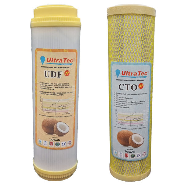 فیلتر دستگاه تصفیه آب الترا تک مدل UDF-CTO مجموعه 2 عددی فیلتر دستگاه تصفیه آب الترا تک مدل UDF-CTO مجموعه 2 عددی