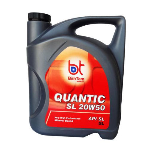 روغن موتور خودرو بهتام روانکار مدل 20W50 Quantic حجم 5 لیتر