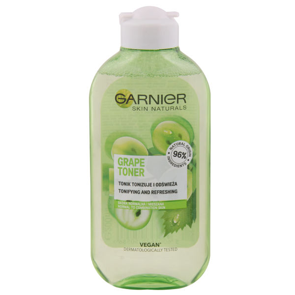 تونر پاک کننده صورت گارنیه مدل GRAPE حجم 200 میلی لیتر تونر پاک کننده صورت گارنیه مدل GRAPE حجم 200 میلی لیتر