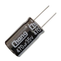 خازن 470 میکرو فاراد چانگ مدل Ch-35 بسته 10 عددی