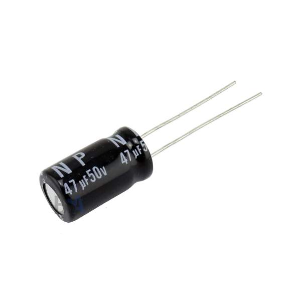 خازن الکترولیت 47 میکروفاراد کد 150 بسته 4 عددی خازن الکترولیت 47 میکروفاراد کد 150 بسته 4 عددی