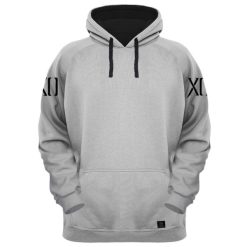 هودی مردانه 27 مدل XOکد AL201 رنگ طوسی