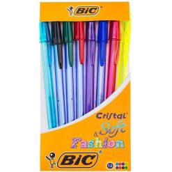 خودکار بیک مدل Cristal Soft and Fashion – بسته 8 عددی