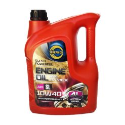 روغن موتور خودرو سرکان مدل 10W-40 SL حجم 4 لیتر
