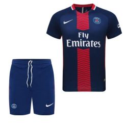 ست پیراهن و شورت ورزشی مردانه مدل پاریسن ژرمن رنگ سرمه ایغیر اصل