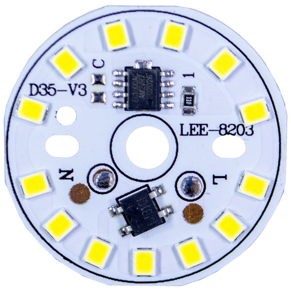 چیپ لامپ ال ای دی 7 وات مدل LM80-220V چیپ لامپ ال ای دی 7 وات مدل LM80-220V