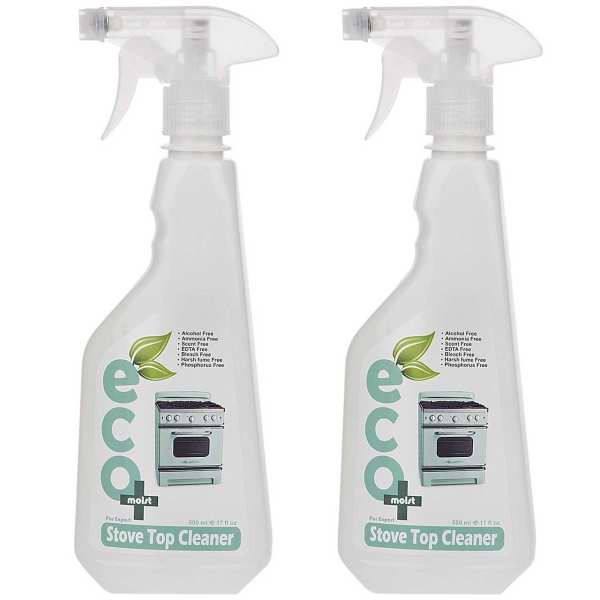 اسپری گاز پاک کن ایکو مویست مدل Stove Top Cleaner حجم 500 میلی لیتر بسته 2 عددی اسپری گاز پاک کن ایکو مویست مدل Stove Top Cleaner حجم 500 میلی لیتر بسته 2 عددی