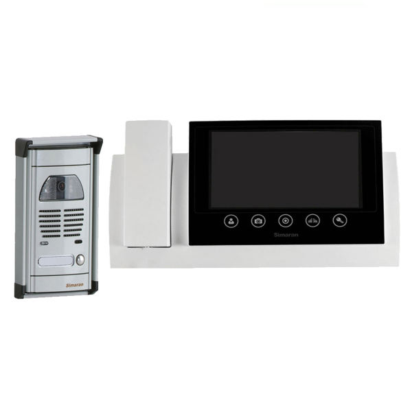 آیفون تصویری سیماران مدل HS72V1F مجموعه 2 عددی آیفون تصویری سیماران مدل HS72V1F مجموعه 2 عددی