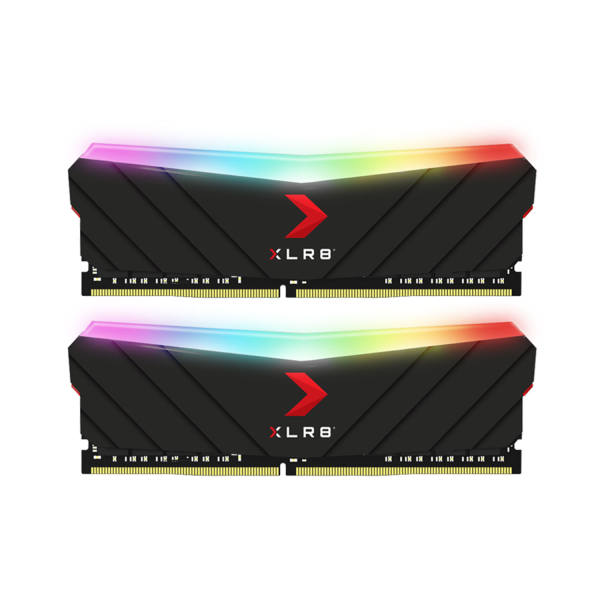 رم دسکتاپ DDR4 دو کاناله 3200مگا هرتز CL16 پی ان وای مدل XLR8 RGB ظرفیت 16 گیگا بایت رم دسکتاپ DDR4 دو کاناله 3200مگا هرتز CL16 پی ان وای مدل XLR8 RGB ظرفیت 16 گیگا بایت