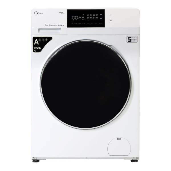 ماشین لباسشویی جی پلاس مدل GWM-KD1069W ظرفیت 10.5 کیلوگرم ماشین لباسشویی جی پلاس مدل GWM-KD1069W ظرفیت 10.5 کیلوگرم