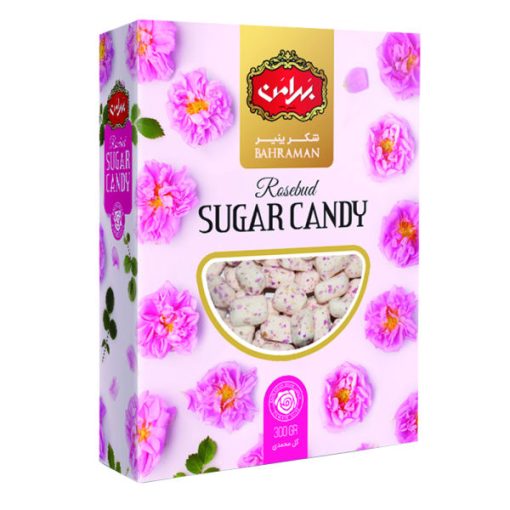 شکر پنیر گل محمدی بهرامن – 300 گرم