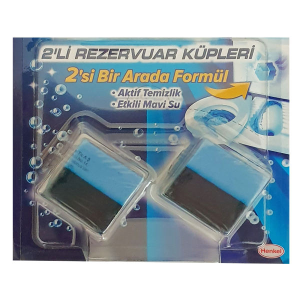 قرص خوشبو کننده توالت فرنگی هنکل مدل NO.1 بسته 2 عددی قرص خوشبو کننده توالت فرنگی هنکل مدل NO.1 بسته 2 عددی