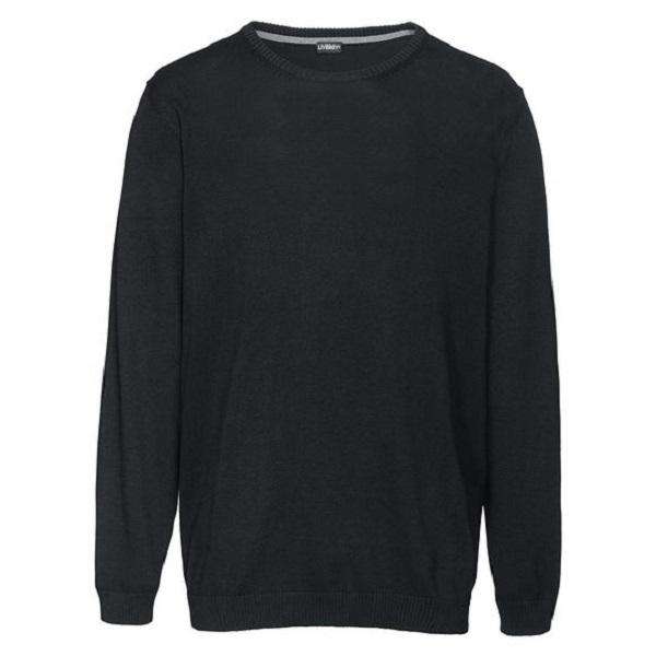 پلیور مردانه لیورجی مدل Plain-blk پلیور مردانه لیورجی مدل Plain-blk