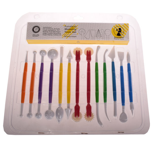 ابزار فوندانت سورنا پارت مدل ch-26 بسته 13 عددی ابزار فوندانت سورنا پارت مدل ch-26 بسته 13 عددی