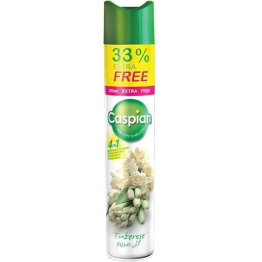 اسپری خوشبو کننده هوا کاسپین مدل Tuberose حجم 400 میلی لیتر