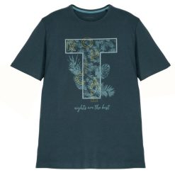 تیشرت آستین کوتاه مردانه لیورجی مدل p333904 رنگ سبز