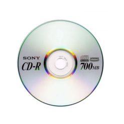 سی دی خام سونی مدل CD-R بسته ۵۰ عددی