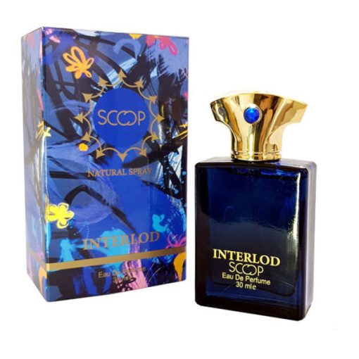 عطر جیبی مردانه اسکوپ مدل Interlod حجم 30 میلی لیتر