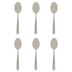 قاشق چای خوری کد spring home بسته 6 عددی