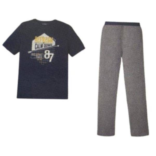 ست تی شرت و شلوار مردانه لیورجی مدل Mk2020 ست تی شرت و شلوار مردانه لیورجی مدل Mk2020