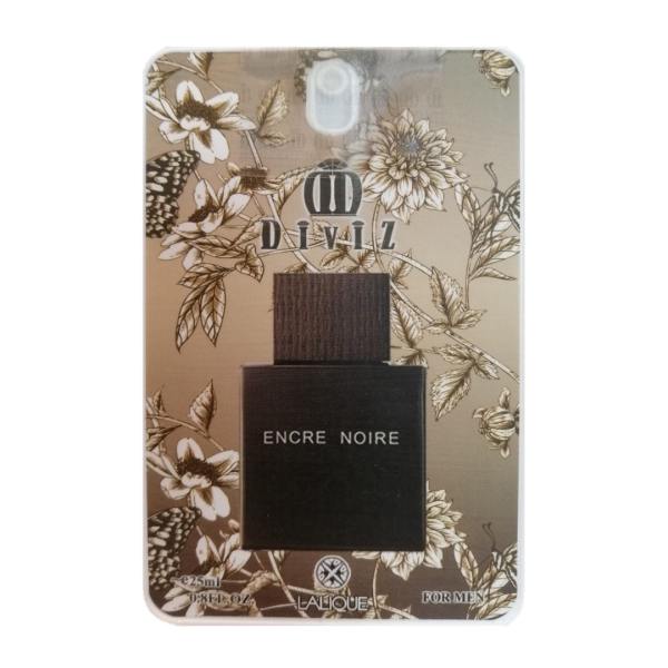 عطر جیبی مردانه دیوایز مدل LALIQUE ENCRE NOIRE حجم 25 میلی لیتر عطر جیبی مردانه دیوایز مدل LALIQUE ENCRE NOIRE حجم 25 میلی لیتر