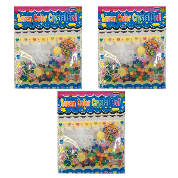 خاک ژله ای کد Seven Color بسته سه عددی خاک ژله ای کد Seven Color بسته سه عددی