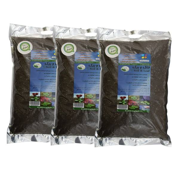 خاک و برگ گلباران سبز 1 کیلوگرمی بسته 3 عددی خاک و برگ گلباران سبز 1 کیلوگرمی بسته 3 عددی