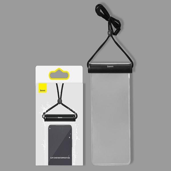 کیف ضد آب باسئوس مدل ACFSD-E01 مناسب برای گوشی موبایل تا سایز 7.2 اینچ به همراه بند کیف ضد آب باسئوس مدل ACFSD-E01 مناسب برای گوشی موبایل تا سایز 7.2 اینچ به همراه بند