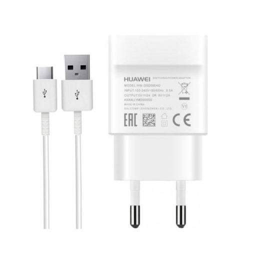 شارژر دیواری هوآوی مدل HW-059200EHQ به همراه کابل تبدیل USB-C
