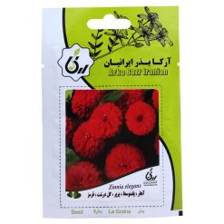 بذر گل آهار پامتوسط پرپر گل درست قرمز آرکا بذر ایرانیان کد ARK-063