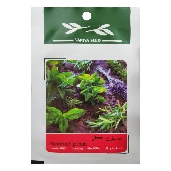 بذر سبزی معطر وانیا سید مدل S67 بذر سبزی معطر وانیا سید مدل S67