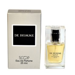 عطر جیبی مردانه اسکوپ مدل DE HOMME حجم 25 میلی لیتر