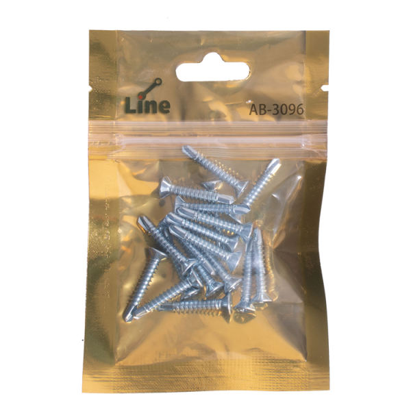 پیچ سرمته لاین مدل AB-3096 بسته 20 عددی پیچ سرمته لاین مدل AB-3096 بسته 20 عددی
