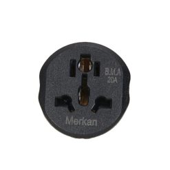 مبدل برق 3 به 2 مرکان مدل KT-168 بسته 10 عددی