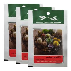 بذر کاکتوس میکس وانیا سید کد V43 مجموعه 3 عددی