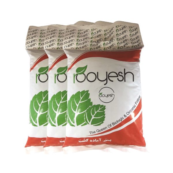 خاک گلدان رویش مدل LC3 وزن ۳.۵ کیلوگرم مجموعه 3 عددی خاک گلدان رویش مدل LC3 وزن ۳.۵ کیلوگرم مجموعه 3 عددی