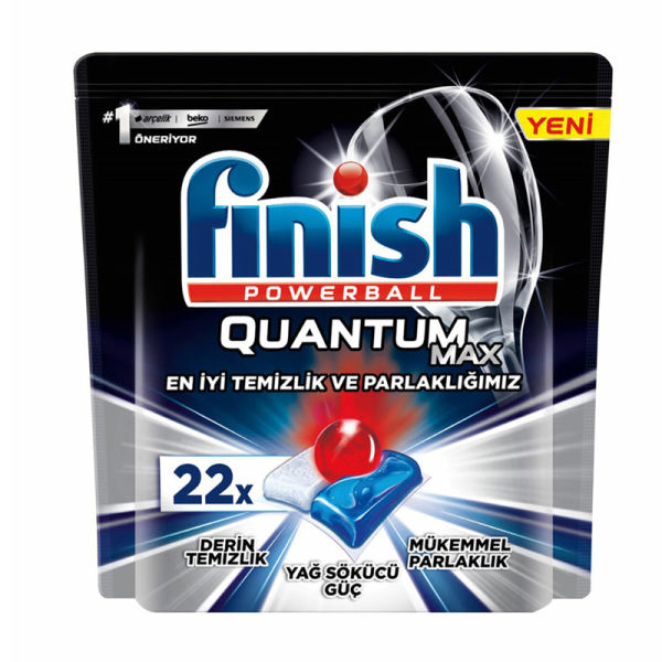 قرص ماشین ظرفشویی فینیش مدل Quantum Max بسته 22 عددی قرص ماشین ظرفشویی فینیش مدل Quantum Max بسته 22 عددی