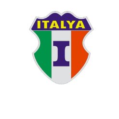 برچسب بدنه خودرو طرح پرچم یادبود ایتالیا کد 1120