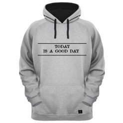 هودی مردانه 27 مدل TODAY کد V02 رنگ طوسی