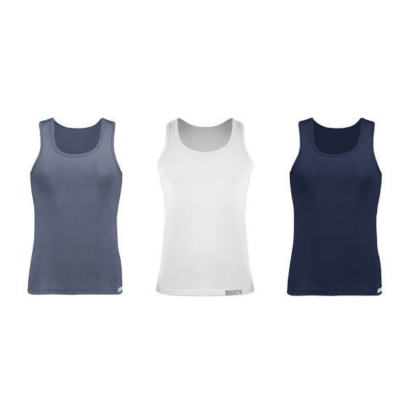 زیرپوش رکابی مردانه برهان تن پوش مدل 01-STS مجموعه 3 عددی زیرپوش رکابی مردانه برهان تن پوش مدل 01-STS مجموعه 3 عددی