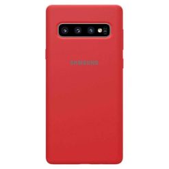 کاور مدل سیلیکونی مناسب برای گوشی موبایل سامسونگ Galaxy S10 plusغیر اصل