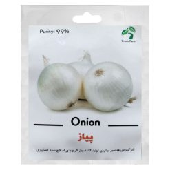 بذر پیاز سفید گرین فارم کد GR 126