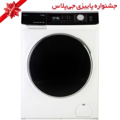 ماشین لباسشویی جی پلاس مدل GWM-K846W ظرفیت 8 کیلوگرم