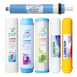 فیلتر دستگاه تصفیه کننده آب لابستر مدل Full Set مجموعه 12 عددی