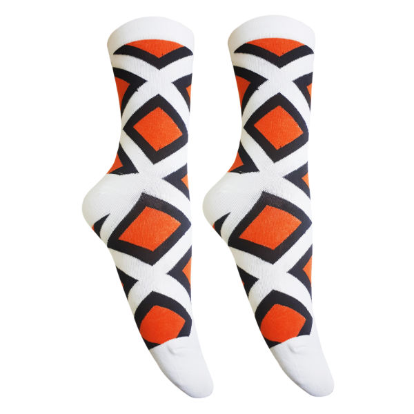 جوراب مردانه تن پوش هنگامه مدل لوزی رنگی جوراب مردانه تن پوش هنگامه مدل لوزی رنگی