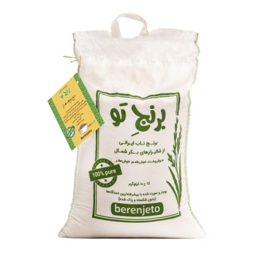 برنج ‌نیم‌دانه طارم  برنج تو – 10 کیلوگرم